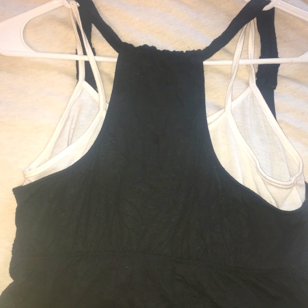 Black tank with white under shirt. - Picture 4 of 6